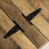 HOMCOM Farmhouse Coffee Table, Square Coffee Table with Storage for Living Room, Center Table with Hinged Flip Lift Top and Hidden Space, Antique White HOMCOM