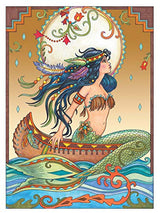 Creative Haven Magnificent Mermaids Coloring Book (Adult Coloring Books: Fantasy) Dover Publications