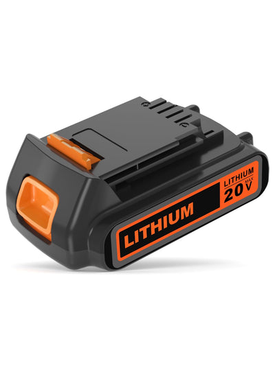 IEFUU 2.0Ah LBXR20 20V Max Lithium ion Battery Replacement for Black and Decker Battery 20 Volt LBXR20 LBX20 LB20 LB2X4020, Compatible with All Black & Decker 20v Cordless Power Tools B&D