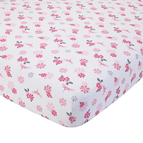 Disney Pretty Princess Toddler Bed, 4 Piece Set, Pink Disney