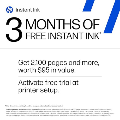 HP Envy Photo 7975 Wireless Color Inkjet Photo Printer, Print, scan, Copy, Easy Setup, Mobile Printing, Best-for-Home, 3 Month Instant Ink Trial Included, AI-Enabled (B63K3A) HP