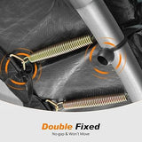 ExacMe Trampoline Pad Replacement Round Safety Spring Cover, No Hole for Pole (Blue, 14 Foot) Exacme