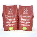 American Soy Organics- Freedom Soy Wax Beads for Pillar Candle Making – Microwavable Soy Wax Beads – Premium Soy Candle Making Supplies (10-Pound Box) American Soy Organics