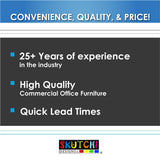 14 Ft Boat Shaped Conference Table with Brushed Silver Square Metal Bases | Harmony Series Modular Conference | Scratch-Resistant, Durable & Easy to Assemble | Asian Night – 14FT SKUTCHI DESIGNS INC.