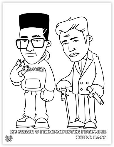 Hip Hop Coloring Book