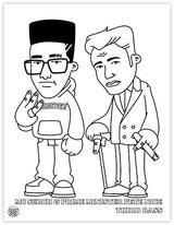 Hip Hop Coloring Book Dokument Forlag