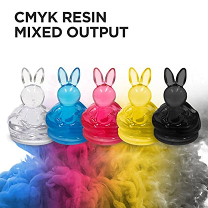 CARIMA Low-Irritation CMYK Resin (White) 500g for DLP/LCD Printer