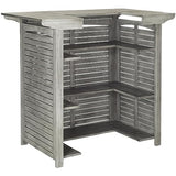 Safavieh Outdoor Collection Monterey Teak Bar Table - Teak Brown Safavieh