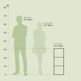 Furinno Luder Bookcase / Book / Storage , 3-Tier, White Furinno