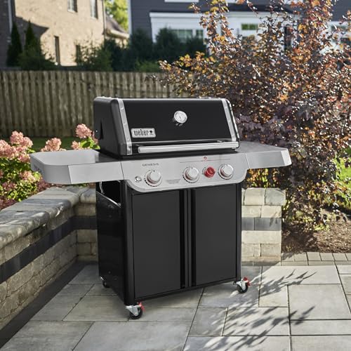 Weber Genesis E-325 Natural Gas Grill, Black Weber