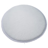 ZMvise Sublimation Blanks Door Mats 23.6 Inch Round Polyester Heat Transfer Welcome Mat Non Slip Mats for Home Bedroom Bathroom Decoration Set of 4 ZMvise