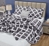 King Comforter Set 3 Piece Grey by Utopia Bedding, Printed Comforters King Size, Bedding Comforters Sets, Down Alternative Soft Bed Set, 1 Comforter (90 x 102 inches) 2 Pillow Shams (20 x 36 inches) Utopia Bedding