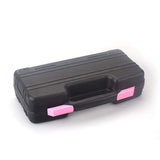 39-Piece General Tool Set-Essential Household Hand Tool Kit with Portable Toolbox Storage Case（Pink—Level Ruler）） KOFOT