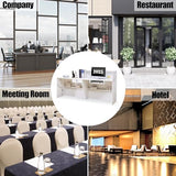 86.8" Modern Reception Desk, Large Front Table with Lockable Drawer,Keyboard Tray and Shelves,Receptionist Desk for Corporate and Hotel Lobbies (Marble White, 86.8" Lx23.5 Wx43.3 H)