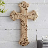 Personalization Universe Family Vine Personalized Wood Cross Personalization Universe
