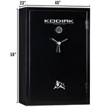 Kodiak Gun Safe for Rifles & Pistols | KBX5940 by Rhino Metals with New SafeX Security System | 57 Long Guns & 8 Handguns | 40 Minute Fire Protection | Door Organizer for Handguns & Ammo | 573lbs Kodiak