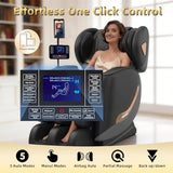 VireoNest 2026 Massage Chair Full Body, Zero Gravity Massage Chair Recliner - Upgraded 10-Point Roller, Heating, Airbags, Foot Roller, Shiatsu Full Body Massage Chairs, Gift for Parent VireoNest