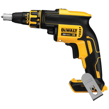 DEWALT 20V MAX XR Drywall Screw Gun, Cordless, 4,400 RPM, LED Light, Bare Tool Only (DCF620B) DEWALT