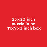 LEGO Minifigure Faces 1000-Piece Jigsaw Puzzle Chronicle Books