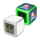 INNOSUB USA Sublimation Blanks Led Clock – LED Color Changing Digital Alarm Clock for Sublimation Printing Comes with 3 Pcs Insert Aluminum of 3.11x3.11 Personalized Sublimation Clock, DIY Photo INNOSUB