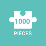 Galison Avian Friends 1000 Piece Jigsaw Puzzle, Multicolor, 1 EA Galison