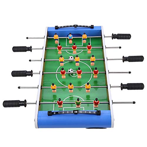 HOHXFYP Foos Table Soccer,Robust PP and Wood Material Entertaining Foos Table Soccer Bal,Have Fun Portable Foos Table Toy for Home and Travel HOHXFYP