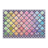 Cobble Hill 2000 Piece Puzzle - Four Square Quilt Blocks - Sample Poster Included Cobble Hill Puzzle Company Ltd.