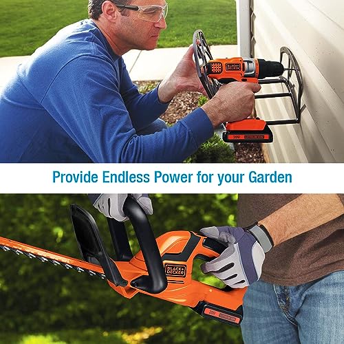 Powerextra 2 Pack 3.6Ah LBXR20 Battery for Black & Decker 20V Battery Max Lithium LB20 LBX20 LST220 LBXR2020-OPE LBXR20B-2 LB2X4020 Cordless Tool Powerextra