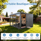 Vestael Modular Pods,ADUs/Prefab Studios Suitable for Office Work, Exercise and Dining in The Backyard T10
