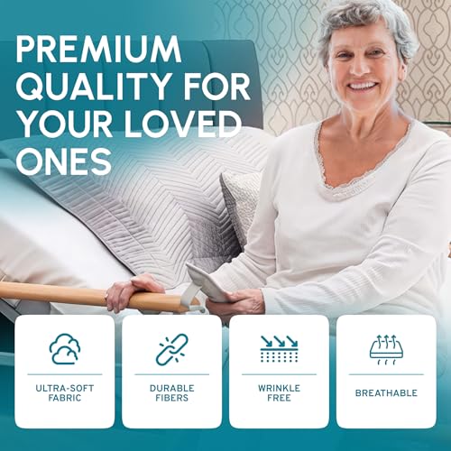 White Classic Fitted Hospital Bed Sheets Set of 3, Cotton Fitted Sheet with 200 Thread Count, Soft Standard Sheets for Hospital Bed Size: 36" x 80" x 9" White Classic