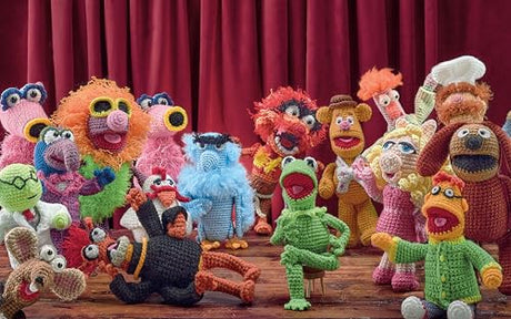 The Muppets Official Crochet Amigurumi: 16 Projects to Create Your Favorite Muppets WoodArtSupply