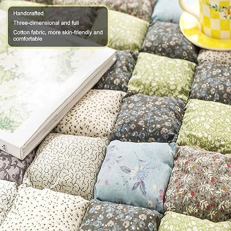 Cotton Cover Futon Mattress for Back Pain,Japanese Traditional Shikibuton Bed Tatami Sleeping Pad,Foldable Roll Up Tatami Mattress Pad,Traditional Japanese Roll Up Bed,27.56x70.87in Floor Mattress KnvsS