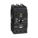 Square D Circuit Breaker,100A,Bolt On,277/480V,3P, EDB34100 Square D