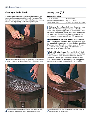 Ultimate Guide to Furniture Refinishing & Repair, 2nd Revised Edition: Restore, Rebuild, and Renew Wooden Furniture (Creative Homeowner) Over 500 Step-by-Step Instructions, Photos, & Detailed Drawings Fox Chapel Publishing