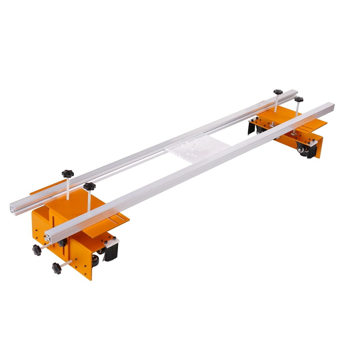 Router Sled, Slab Flattening Jig, 58 inches Router Sled for Flattening Slabs,Adjustable Trimming Planing Machine for Woodworking QZTODO