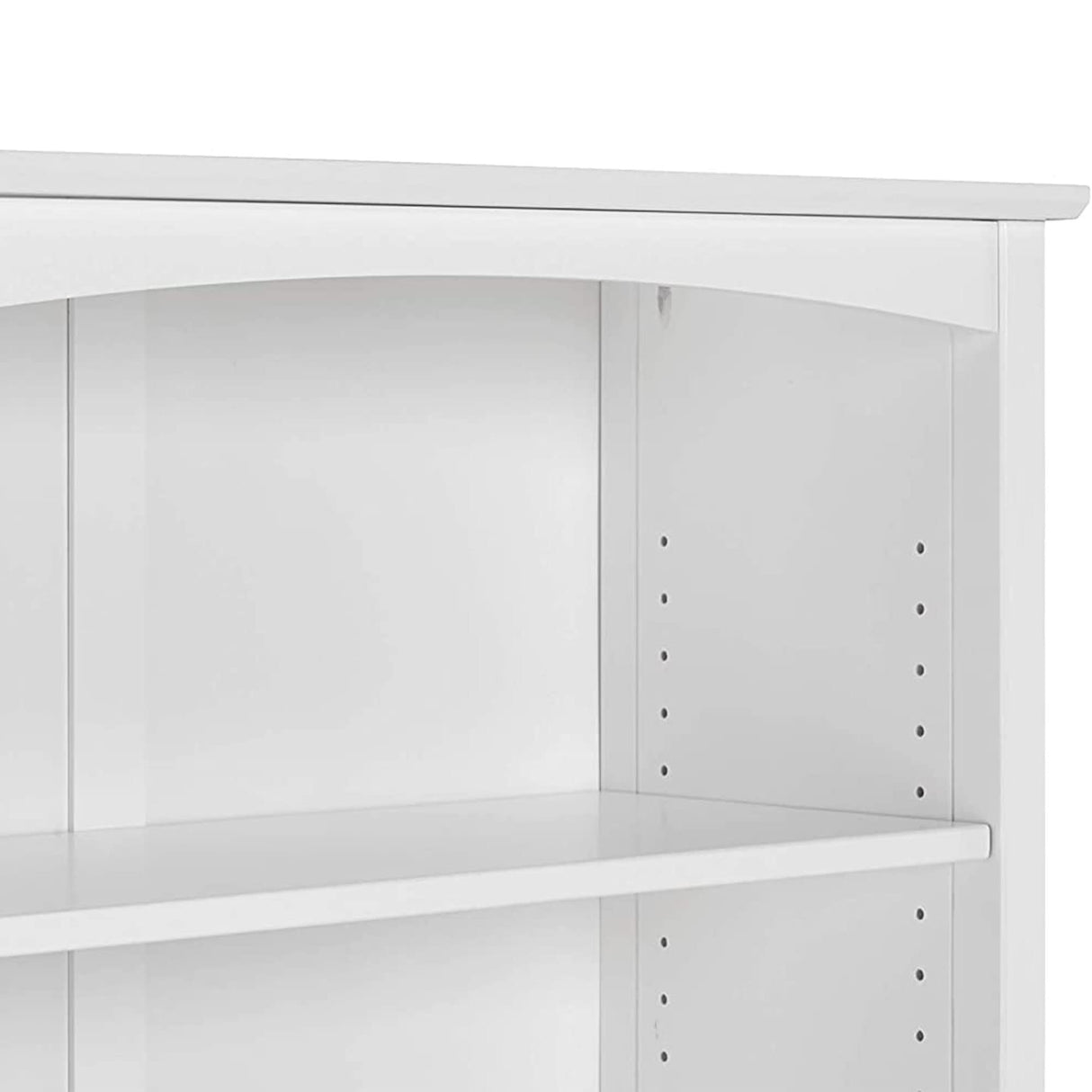 Camaflexi Shaker Style Bookcase, 72", White Camaflexi