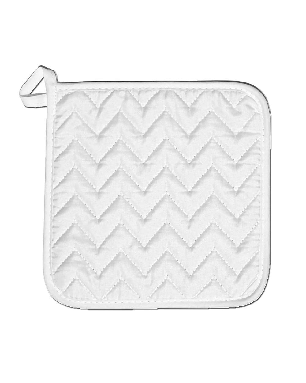 COLORCOMMALL Personalized Custom Pot Holder – 4 Pack 8X8 Inch Kitchen Oven Hot Pads Potholder Coaster Heat Resistant Cooking Baking with Hanging Loop Customized Photo Design Text Picture Gift COLORCOMMALL