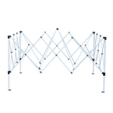 Panana Pop Up Gazebo 10''x10'' Waterproof Outdoor Garden Marquee Awning Party Tent Canopy and Carry Bag 3 X 3m (White) Panana