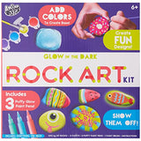 Anker Play Products 450291/DOM Glow in The Dark Rock Art Kit, Standard, Multiple Anker Play Products
