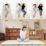 Dr.Futon Japanese Floor Futon Mattress Traditional Cotton Shikibuton Foldable Roll Up Bed Twin Dr.Futon