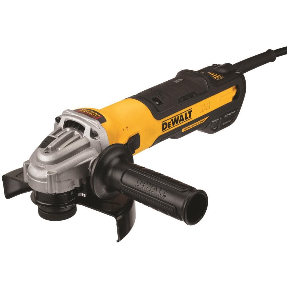 DEWALT Angle Grinder, 5 to 6-Inch, Variable Speed, Slide Switch (DWE43240VS) - WoodArtSupply