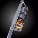 Shark IX141H Pet Cordless Stick Vacuum with Anti-Allergen Complete Seal, XL Dust Cup, LED Headlights, Removable Handheld, 40min Runtime, Grey/Purple, 7.5 lbs (Renewed) Shark