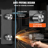 VEVOR 42.91" Tall Wall Gun Safe, 4-Tier Hidden Gun Safe with Keypad & Fingerprint, 3 Removable Shelves & 6 Key Holders, Q235 Cold-Rolled Steel Gun Safe with LED Light, Vibration Alarm, Holster & Stock VEVOR