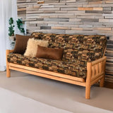 Futon Cover Only UpNorth Premium Fabric Collection Fits 6-8 inch Futon Mattress Full Size (Wildlife Resort) FutonX