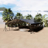 20x40 ft Metal Carport Kits with Galvanized Steel Roof, Heavy Duty Metal Roof Carport with Enhanced Base, TallMetal Carports Kits Garage for Tractors, Pickup, Boat, Car GarveeLife