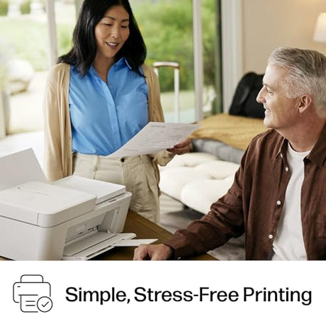 HP DeskJet 4227e Wireless All-in-One Color Inkjet Printer, Scanner, Copier, Best-for-Home, 3 Month Instant Ink Trial Included, AI-Enabled (6W7F0A) HP