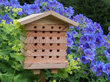 Wildlife World Interactive Wooden Bee House - Pollinator Bee Management System Wildlife World