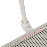 LK150 Knitting Machine Silver Reed Knitting Machine LK150 6.5mm Mid Gauge 150 Stitches Plastic Domestic Automatic Knitting Machine Includes Yarn Needles Accessories for Adults/Kids Akozon