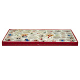 Kurt Adler C0719 Petite Treasures Wooden Ornament, Set of 48 Kurt S. Adler