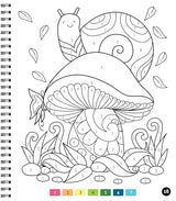 Brain Games - Color by Number - Large Print: Garden WoodArtSupply